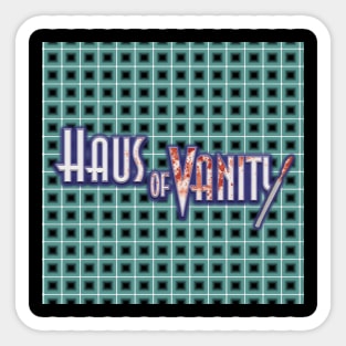 HHNU X GOU | VANITY GRID LOGO Sticker